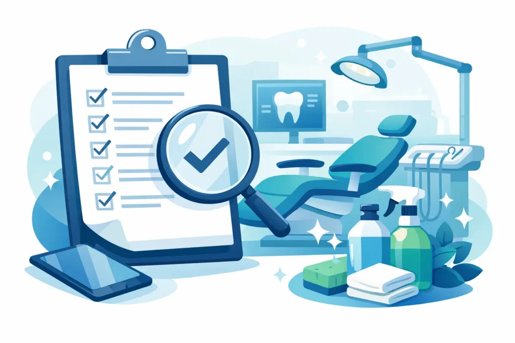 Dental Office Cleaning Checklist PDF