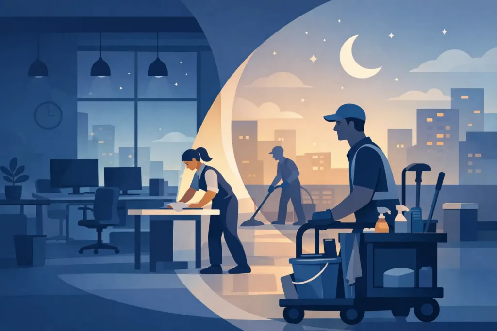Why Office Cleaning After Hours Works